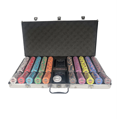 Mallette de Poker Gambler Palace Cash Game 750 jetons
