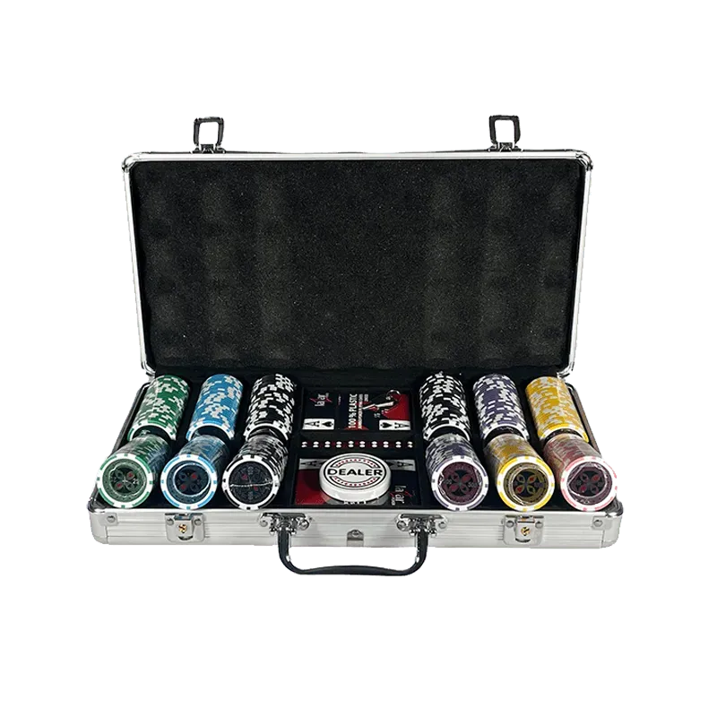 Mallette Poker aluminium 300 Jetons clay composite Ultimate