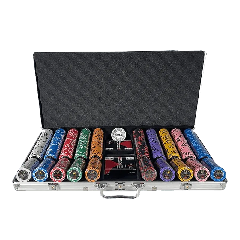 Mallette de Poker Lion Poker Room 750 jetons