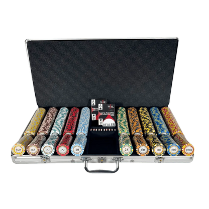 Mallette Poker Monte Carlo Cash Game 750 jetons