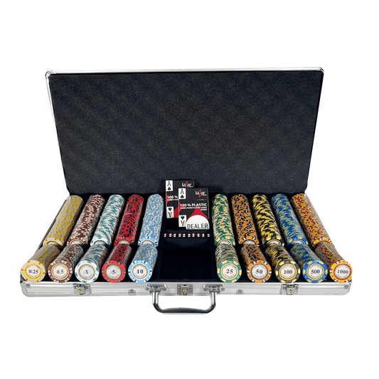 Mallette Poker Monte Carlo Cash Game 750 jetons