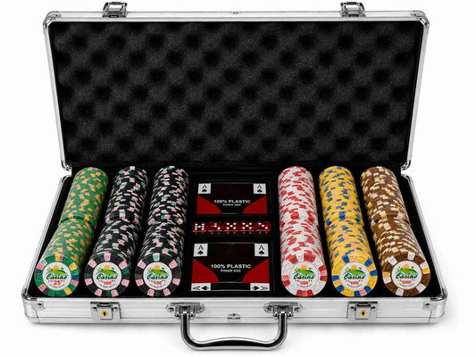 Mallette de Poker joker casino Las Vegas Nevada 300 jetons