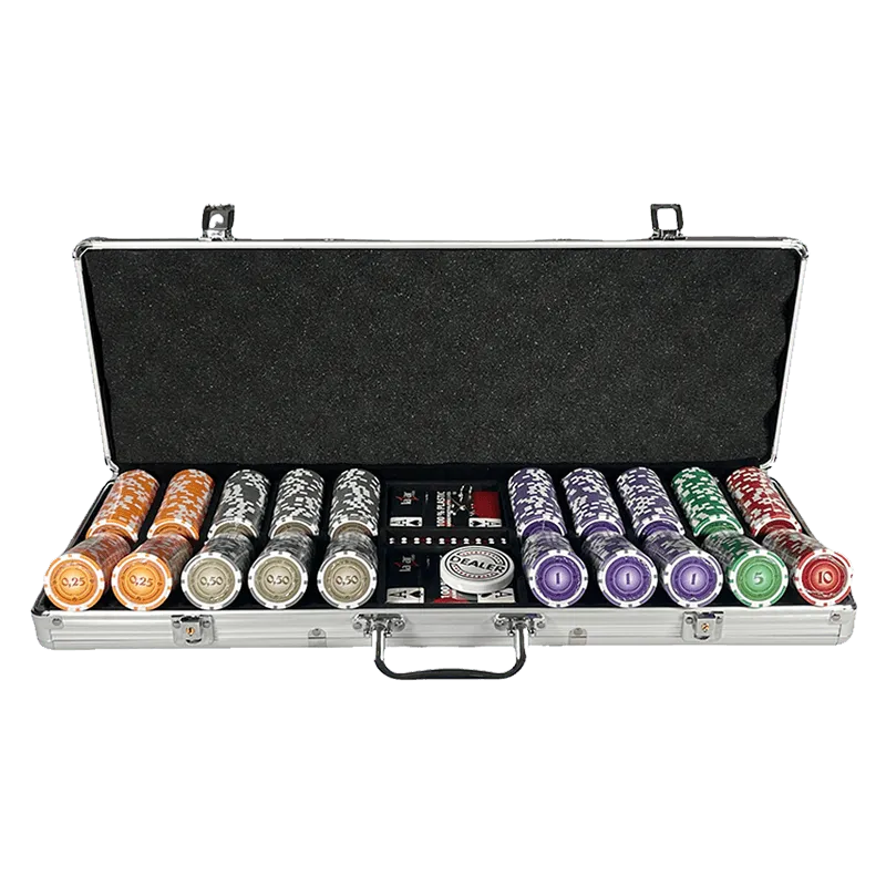 mallette de poker lazar 500 jetons cash game