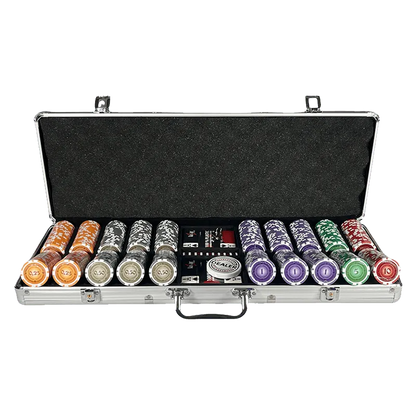 mallette de poker lazar 500 jetons cash game