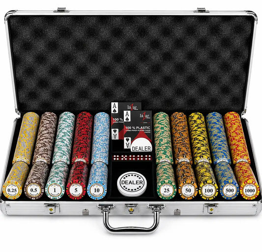 mallette poker Monte Carlo 750 jetons en clay composite