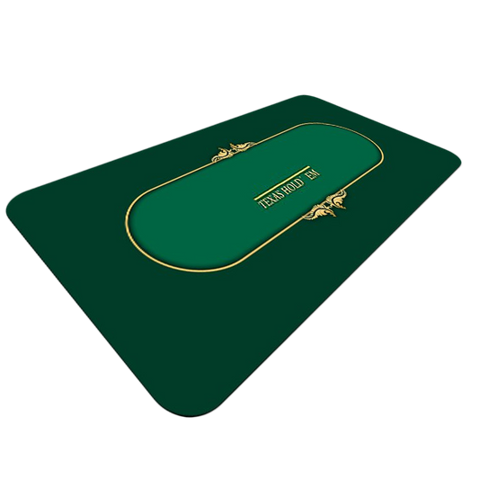 Texas Green Pokermatte 200X100