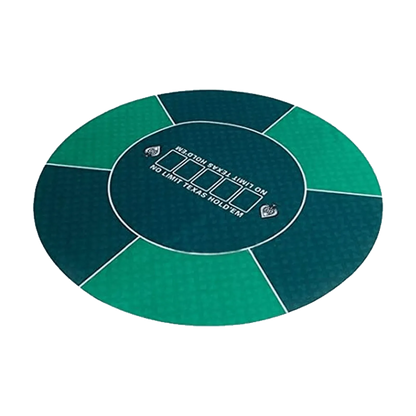 Tapis de poker Texas Round Green 120