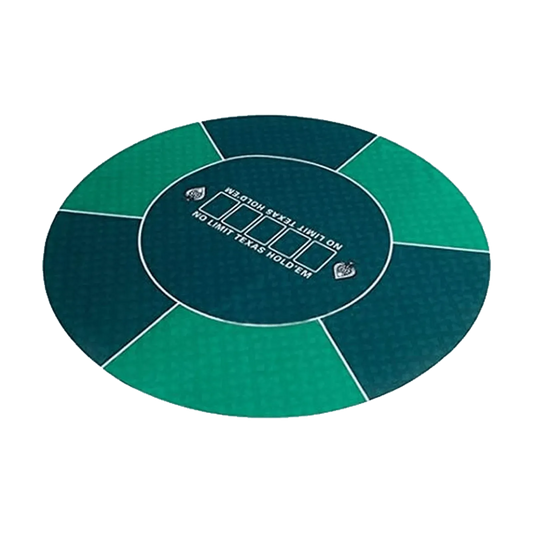 Tapis de poker Texas Round Green 120