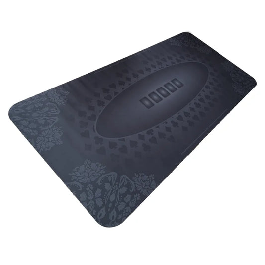 Tapis de poker noir deluxe 200 x 100