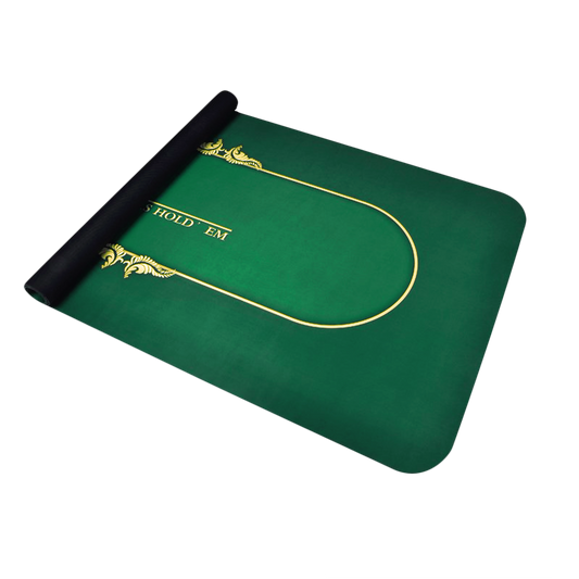 Texas Green Pokermatte 180X90