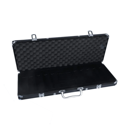 Poker Case Aluminium Black 500