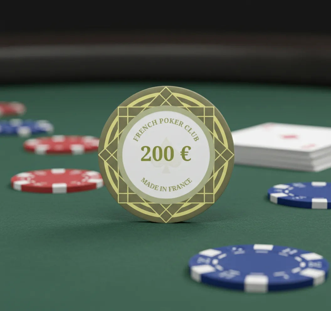 Jetons de poker personnalisé