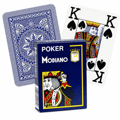 Carte Modiano Cristallo bleu Jeu de 55 cartes plastique