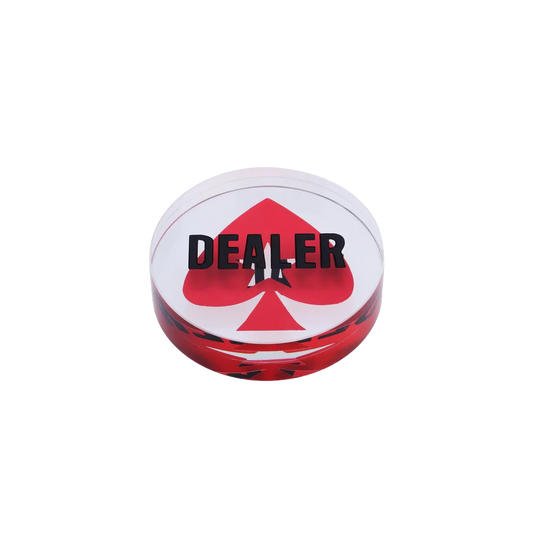 Dealer button red