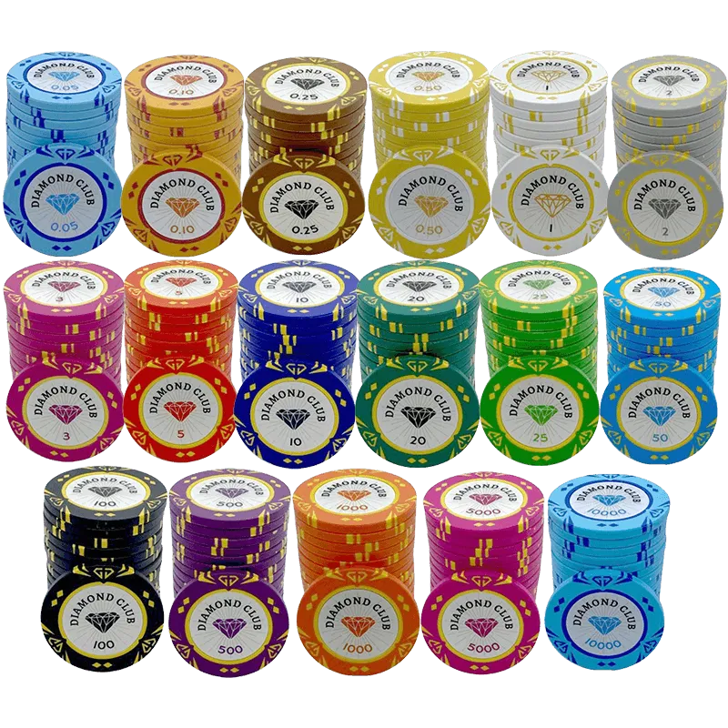 Jeton Poker Diamond Club 750