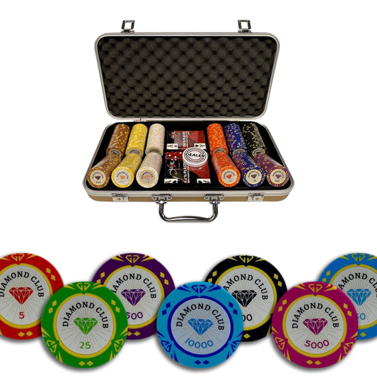 Pokerkoffer „Diamond Club Tournament 300 Chips“