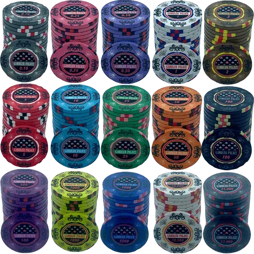 Mallette de Poker Gambler Palace Tournament 500 jetons