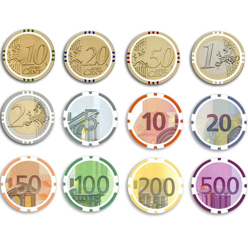 Jeton de poker Euro Cash Game