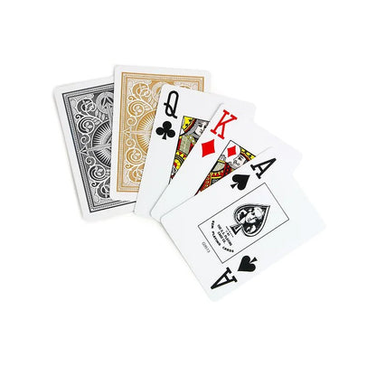 carte kem dos black gold jumbo 2 index face noir et rouge