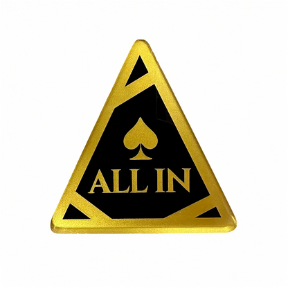 Bouton ALL IN Black Gold