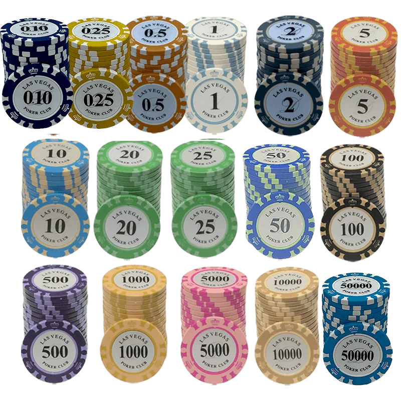 Jeton de poker Vegas Poker Club 500 jetons