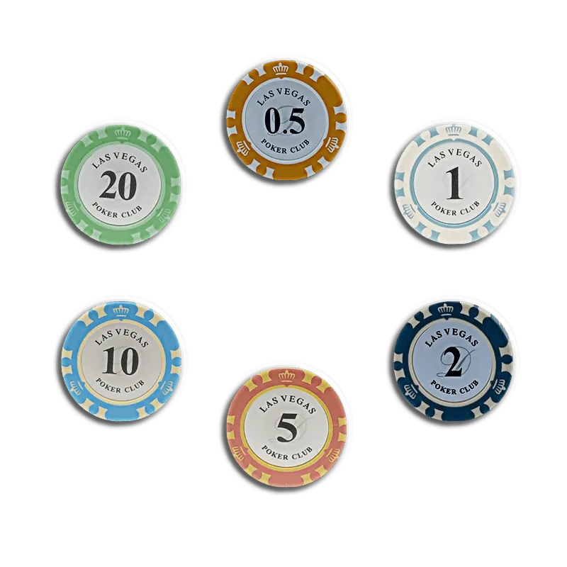 Jeton de poker Vegas Poker Club 500 jetons