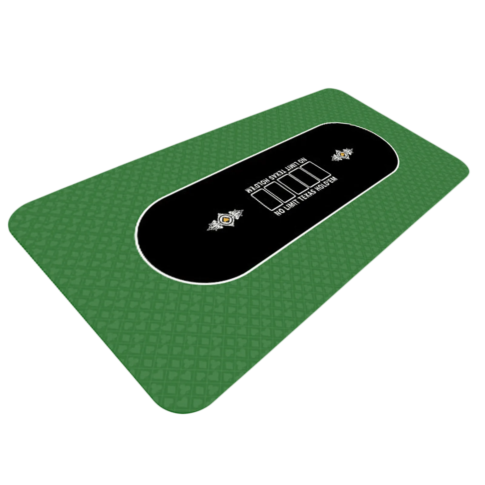 Tapis de poker Luxury Green 140x70