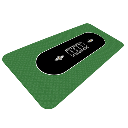 Tapis de poker Luxury Green 140x70
