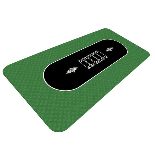 Tapis de poker Luxury Green 140x70