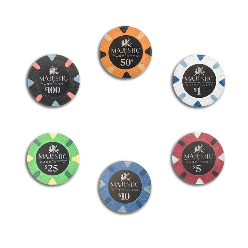 jeton Poker Majestic 750