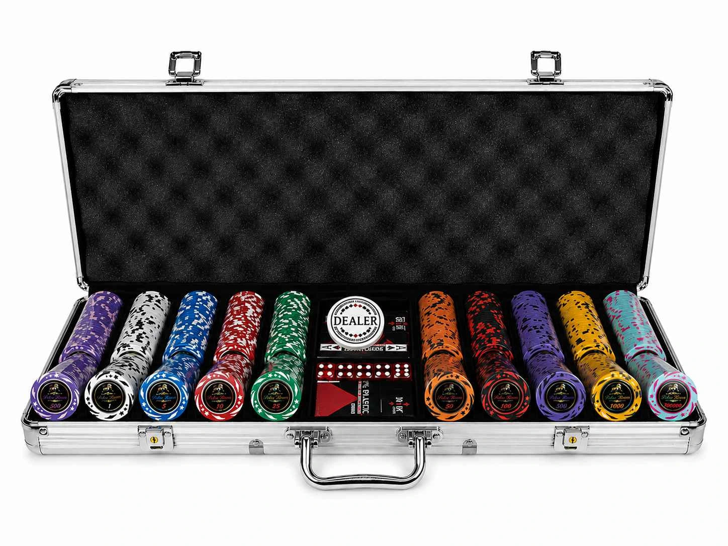 mallette de poker lion poker room 500 jetons