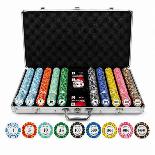 Mallette de poker Las Vegas 1000 jetons ceramique