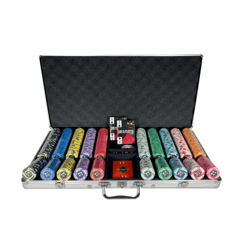 mallette de poker fspt 750 jetons céramique