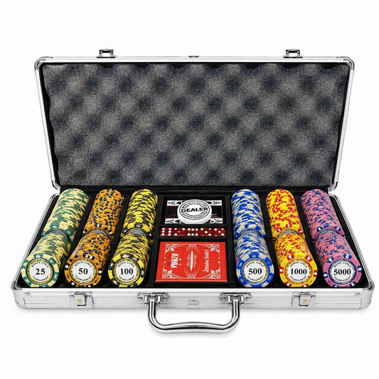 mallette de poker Monté Carlo 300 jetons tournois
