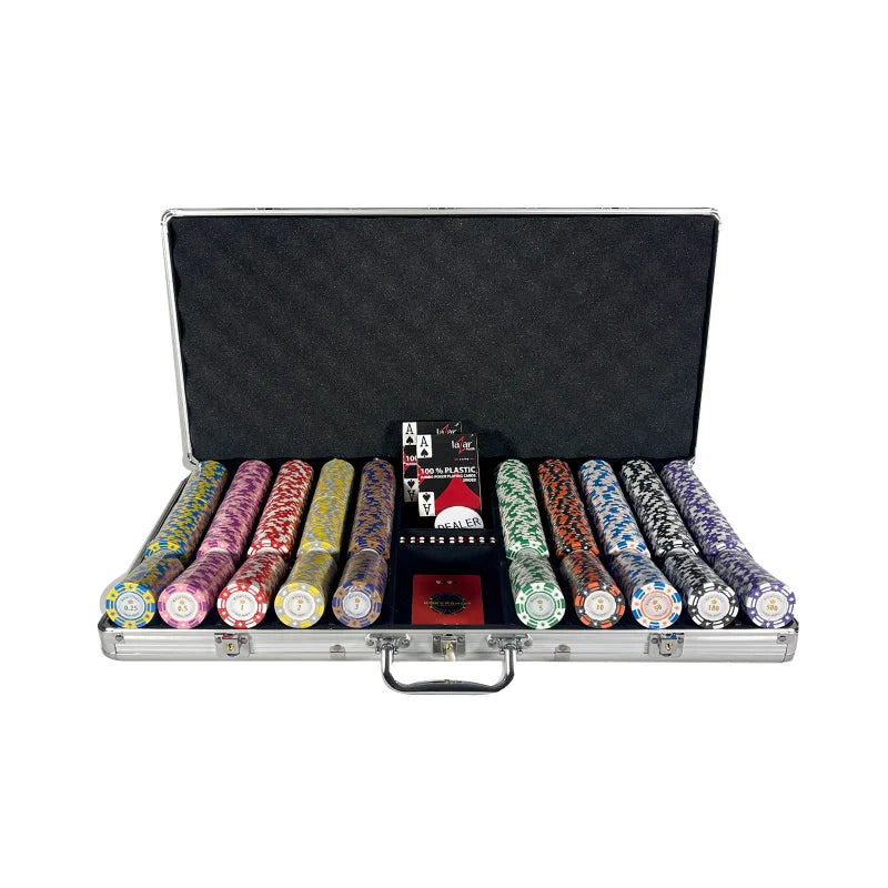 mallette de poker royal crown 750 jetons