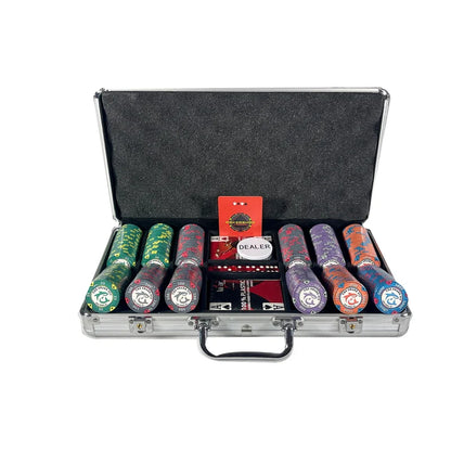 mallette de poker shark pit 300 jetons céramique