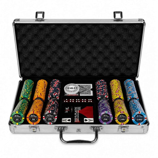 mallette de poker skyline 300 jetons céramique tournois