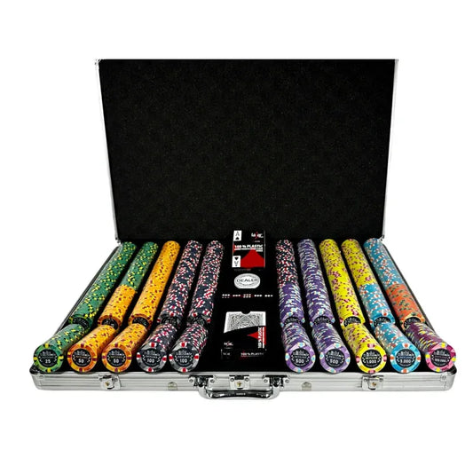 mallette de poker 750 jetons cash game