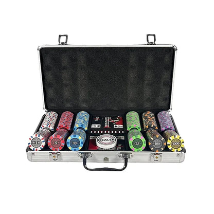 mallette de poker the banks 300 jetons