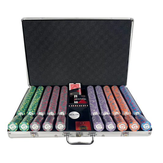 Mallette Poker The Shark Pit 750 jetons céramique