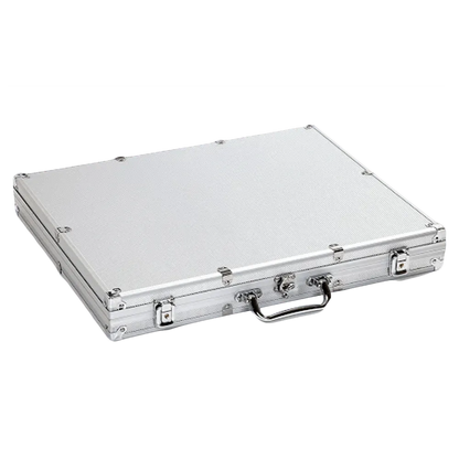 mallette de poker vide alu 1000 jetons 