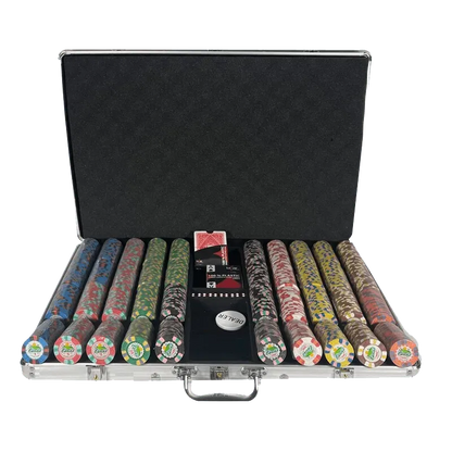 Mallette de Poker Joker Casino 1000 jetons