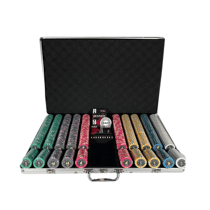 mallette de Poker aluminium The Jazz Club 1000 jetons