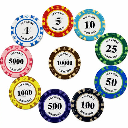 mallette 300 jetons poker las vegas fabriqué en céramique