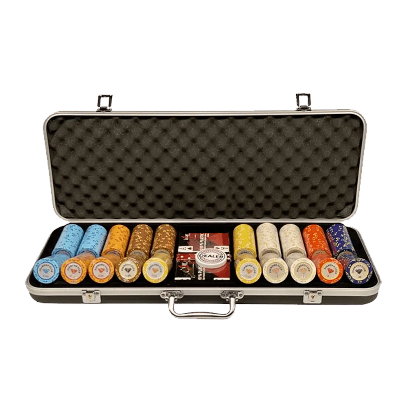Mallette De Poker Diamond Club Cash Game 500 jetons