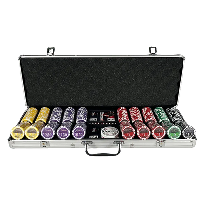 Malette Poker Set Lazar Cash Game 500 Jetons