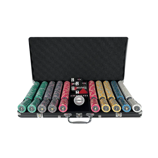 mallette de Poker aluminium 750 jetons The Jazz Club 
