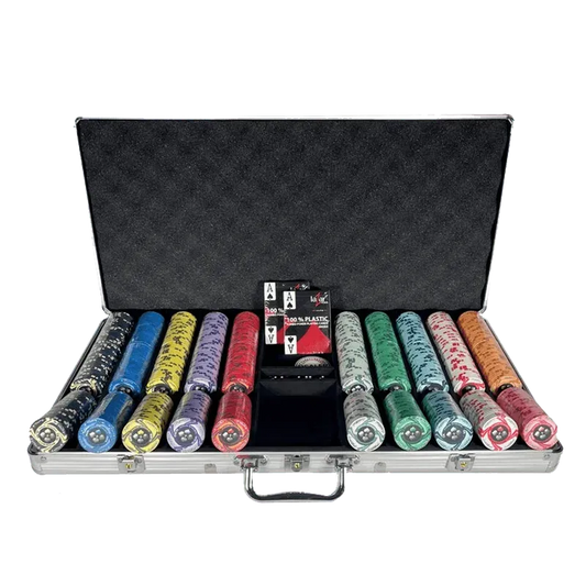Mallette De Poker aluminium 750 jetons Cash Game Fspt 