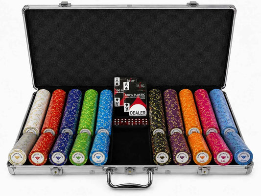 Mallette De Poker Diamond Club 1000 jetons Cash Game