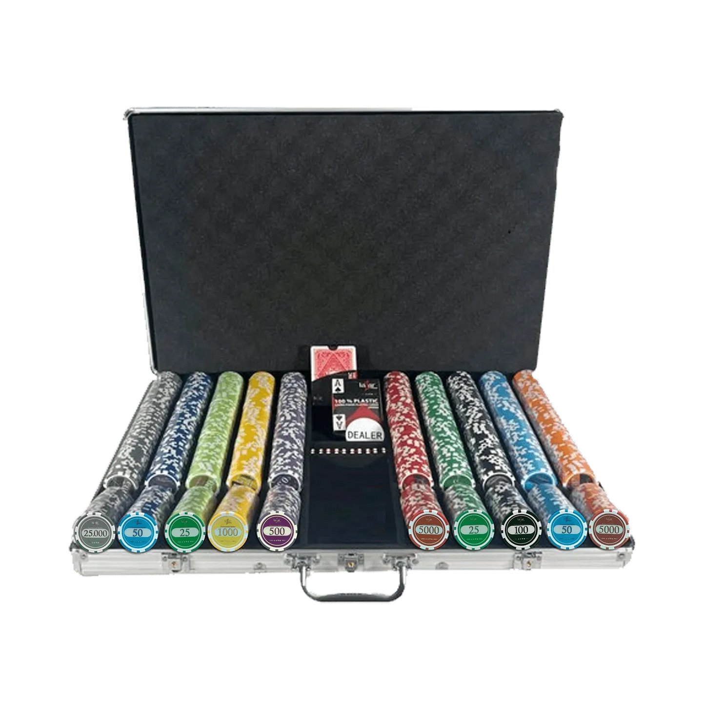 Malette Poker Set Lazar tournois 1000 jetons